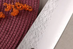 Couteau bunka 17cm japonais artisanal Hado Shiosai VG10 manche bois de pakka