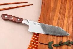 Couteau bunka 16,5cm japonais MAC Damas 45 couches 60th anniversary - Édition limitée