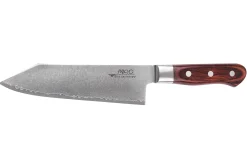 Couteau bunka 16,5cm japonais MAC Damas 45 couches 60th anniversary - Édition limitée