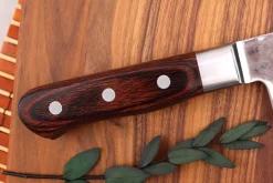 Couteau bunka 16,5cm japonais MAC Damas 45 couches 60th anniversary - Édition limitée