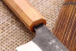 Couteau bunka japonais artisanal Yoshimi Kato AS Brut 16,5cm