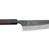 Couteau bunka japonais artisanal Yu Kurosaki Fujin Black 17cm