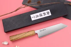Couteau bunka japonais artisanal Wusaki Migaki G3 16,5cm