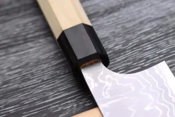 Couteau bunka japonais artisanal Masakage Shimo 17cm Shirogami