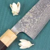 Couteau bunka japonais artisanal Takeshi Saji VG10 Gold 16,5cm