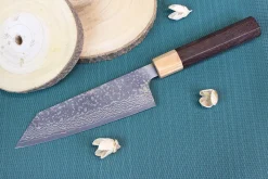 Couteau bunka japonais artisanal Takeshi Saji VG10 Gold 16,5cm