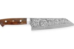 Couteau bunka japonais Takeshi Saji R2 Damas Mosaïque 18cm
