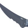 Couteau CRKT Clever Girl 2709B.CR lame semi-dentée 11,6cm manche G10 bleu et noir + étui