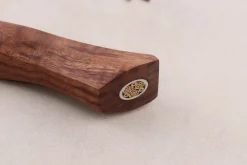 Couteau à découper 20,5cm Ryda Knives A-30 San Maï et manche en noyer