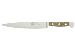 Couteau à découper Güde Alpha Chêne 21cm en acier forgé