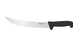 Couteau à découper professionnel Ambrogio Sanelli Supra noir lame étroite