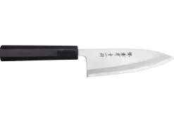 Couteau deba 15cm japonais artisanal Sakai Takayuki Aoniko