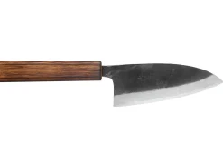 Couteau deba 13,5cm japonais artisanal Hidetsune BS2