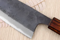 Couteau deba 15cm japonais artisanal Hidetsune BS2