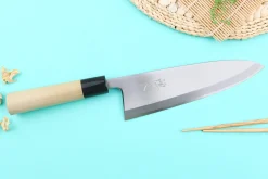 Couteau deba 21cm japonais artisanal Tsunehisa WS2