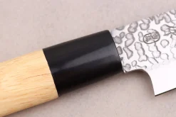 Couteau deba 12cm japonais Satake Cutlery Tsuchime en magnolia