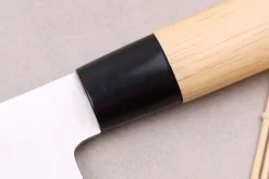 Couteau deba 15cm japonais Satake Cutlery Tsuchime en magnolia