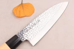 Couteau deba 15cm japonais Satake Cutlery Tsuchime en magnolia