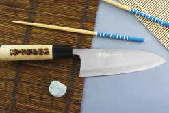 Couteau deba japonais artisanal Yoshihiro Jyosaku White 2 steel