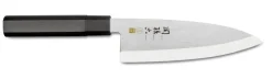 Couteau deba japonais Kai Seki Magoroku Kinju acier 1K6 biseauté
