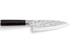 Couteau Deba japonais KAI Shun Pro Sho 16,5cm tranchant asymétrique