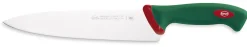 Couteau de boucher professionnel SANELLI Premana lame 33cm manche vert