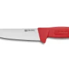 Couteau de boucher professionnel Fischer HACCP 17cm manche rouge