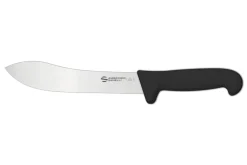 Couteau de boucher professionnel Ambrogio Sanelli Supra noir