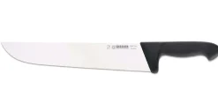 Couteau de boucher pro Giesser lame 32cm manche noir 5005