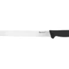 Couteau de boulanger professionnel Ambrogio Sanelli Supra noir lame dentée