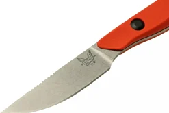 Couteau de chasse Benchmade Flyway 15700 lame 6,9cm manche G10 orange + étui Boltaron