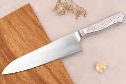 Couteau de chef alvéolé japonais Glestain Home Series 19cm