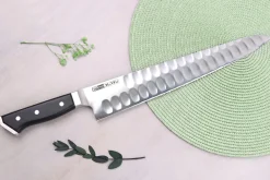 Couteau de chef alvéolé japonais Glestain K Series 33cm