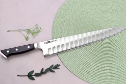 Couteau de chef alvéolé japonais Glestain K Series 30cm