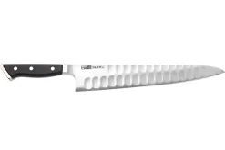 Couteau de chef alvéolé japonais Glestain K Series 30cm