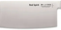 Couteau de chef chinois DICK Red Spirit acier inoxydable 18cm manche rouge