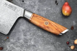 Couteau de chef chinois Fukito Olive Damas 14Cr 17cm