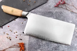 Couteau de chef chinois Fukito Pakka San Mai 19cm