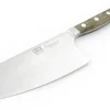 Couteau de chef chinois Güde Alpha Chêne 16cm en acier forgé