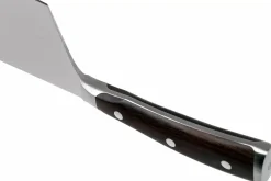 Couteau de chef chinois Wüsthof Ikon forgé 18cm en bois de grenadille