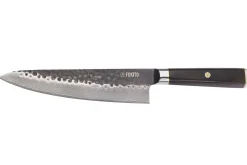 Couteau de chef 20cm Fukito Ébène Damas VG10