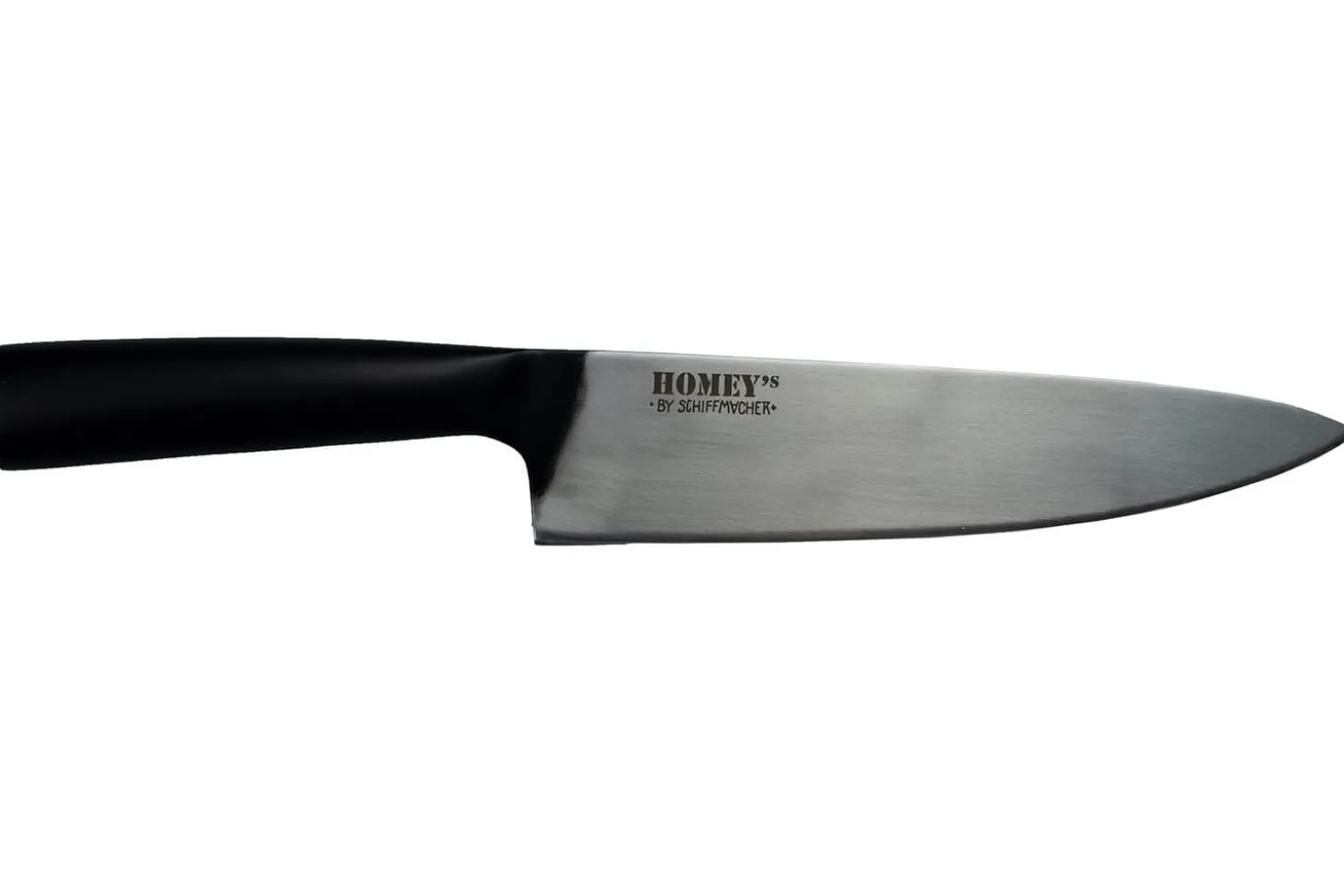 Couteau de chef 20cm Homey's by Schiffmacher manche en inox noir