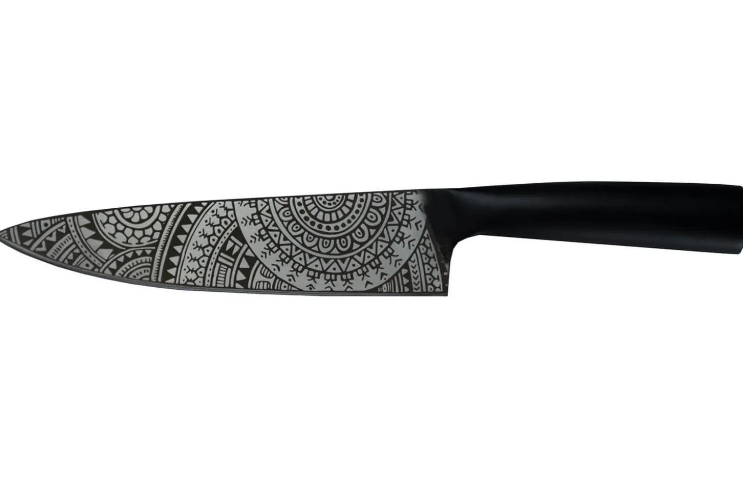Couteau de chef 20cm Homey's by Schiffmacher manche en inox noir