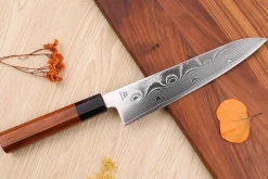 Couteau de chef 21cm japonais artisanal Sakai Takayuki Super Gold Strix