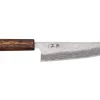 Couteau de chef 18cm japonais artisanal Yuzo Enju Damas 440C