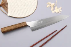 Couteau de chef 21cm japonais artisanal Yu Kurosaki Gekko San Maï