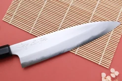 Couteau de chef 21cm japonais artisanal Naoki Mazaki WS2 poli