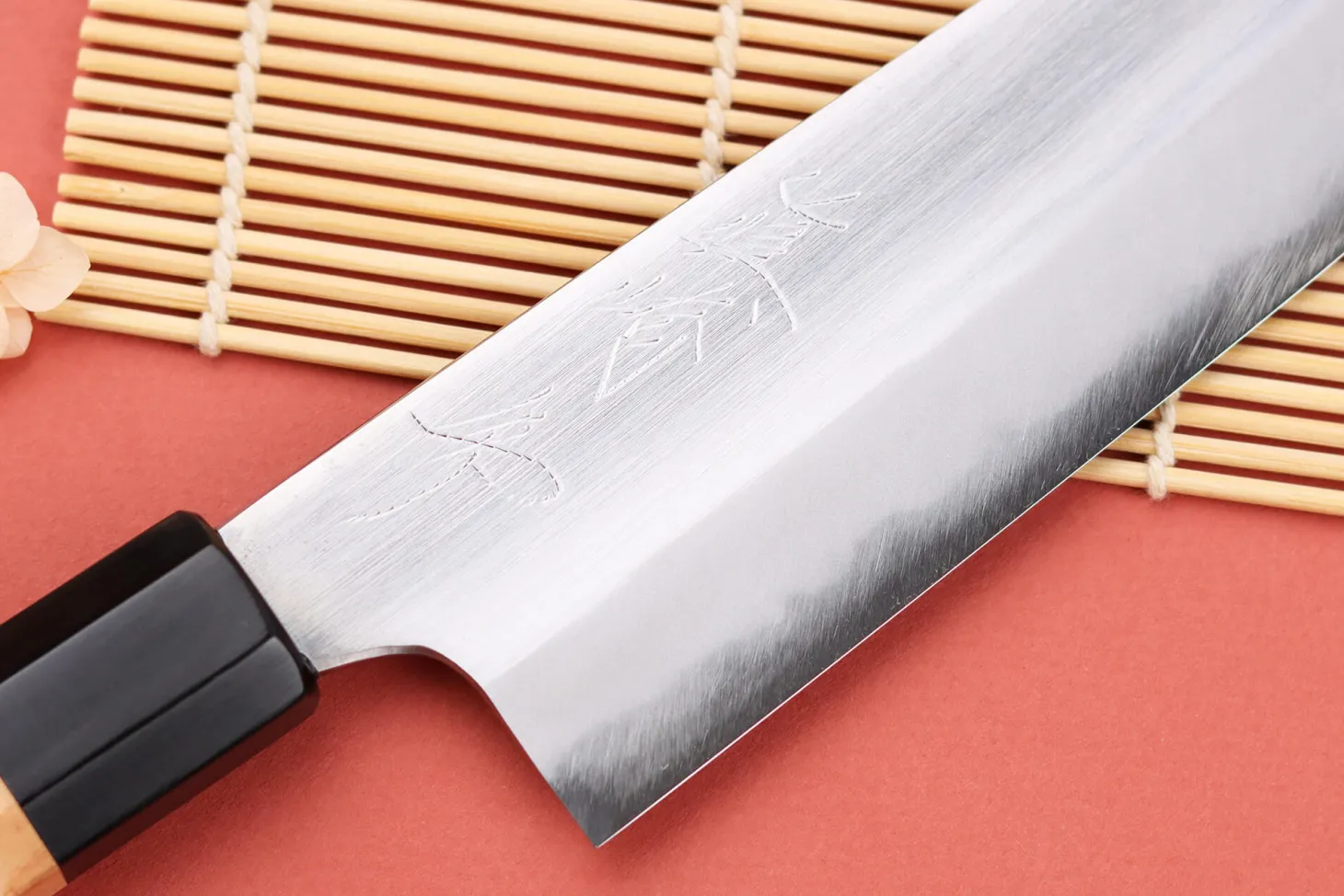Couteau de chef 21cm japonais artisanal Naoki Mazaki WS2 poli