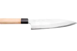 Couteau de chef 21cm japonais artisanal Naoki Mazaki WS2 poli