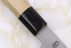 Couteau de chef 24cm japonais artisanal Sakai Kikumori Kikuzuki Rin